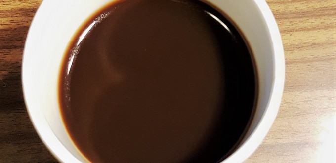 nomografia di una tazzina di caffè