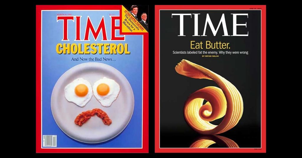 Immagine scherzosa sul cibo dal significato contrastante